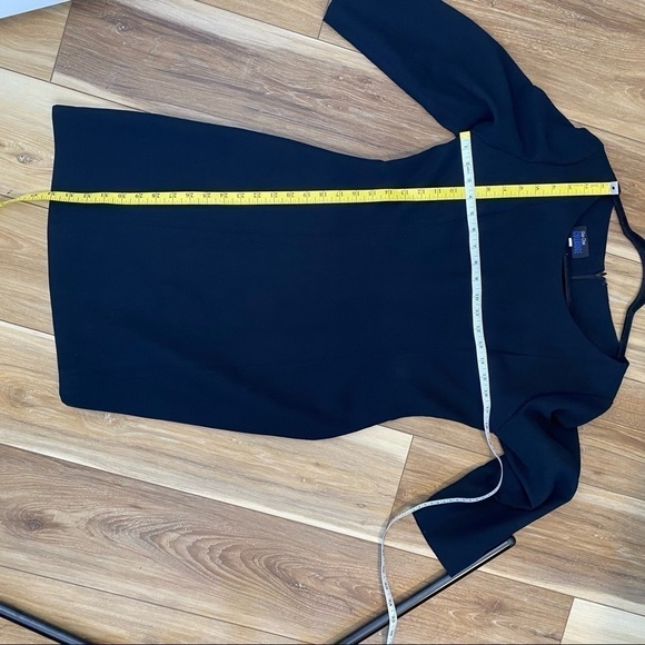 SHIN Choi Coleridge Black Dress 3/4 sleeve Mini, size 8 little black dress lbd - Picture 8 of 8